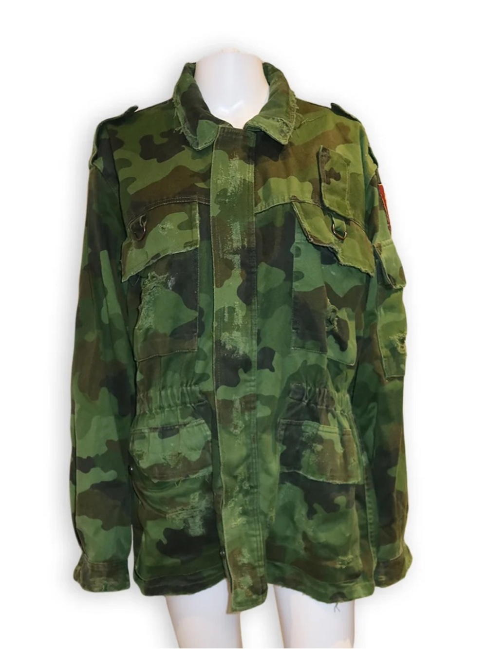LF Furst of a Kind revolve vintage camo military jacket 1999 90s